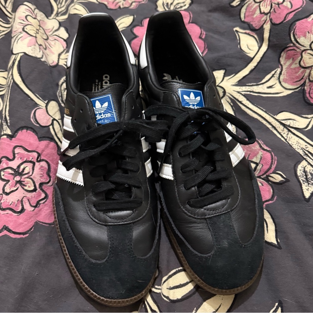 Adidas Men's Samba Black Sneakers